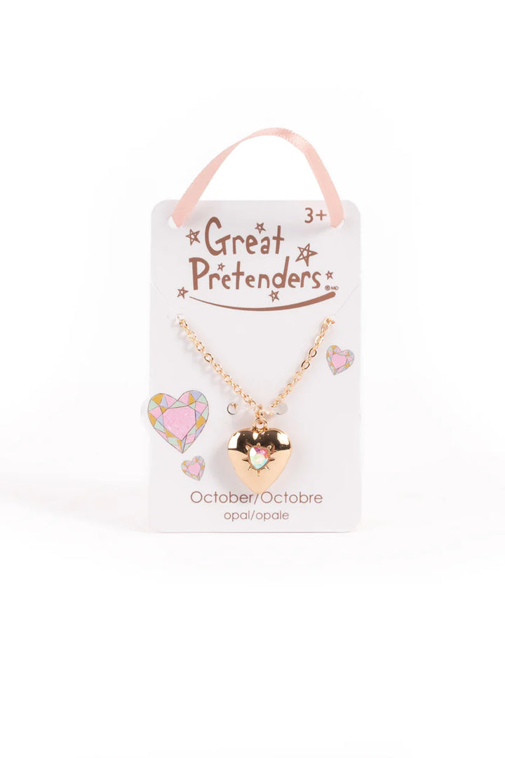 Birthstone Heart Lockets