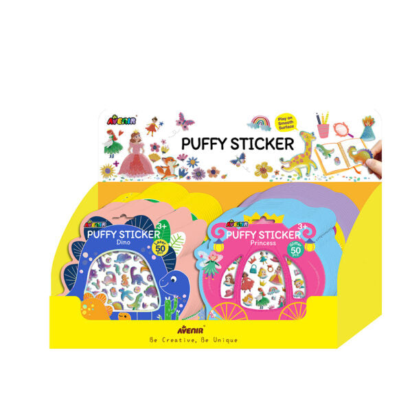 Puffy Stickers Assorted