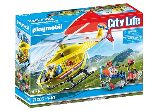 Playmobil City Life Medical Helicopter