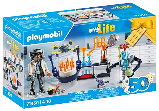 Playmobil My Life Researchers with Robots