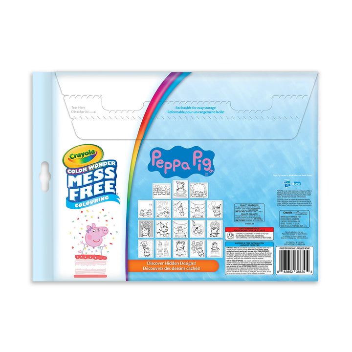 Crayola  Peppa Pig Colour Wonder Mess-Free Colouring Pages & Mini Markers