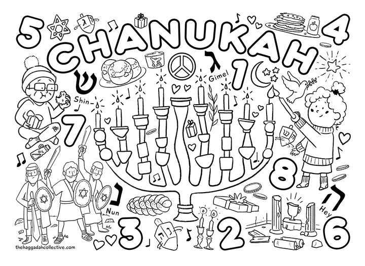 The Chanukah Doodlemat