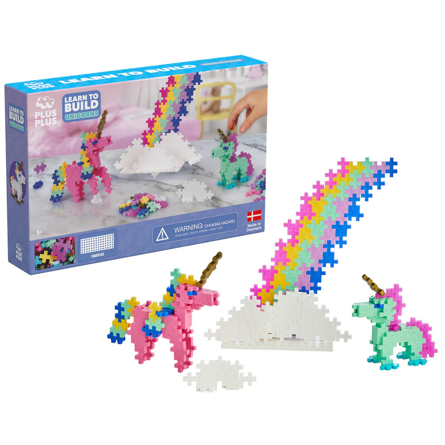 Plus-Plus Learn to Build - Unicorns 275 Pcs