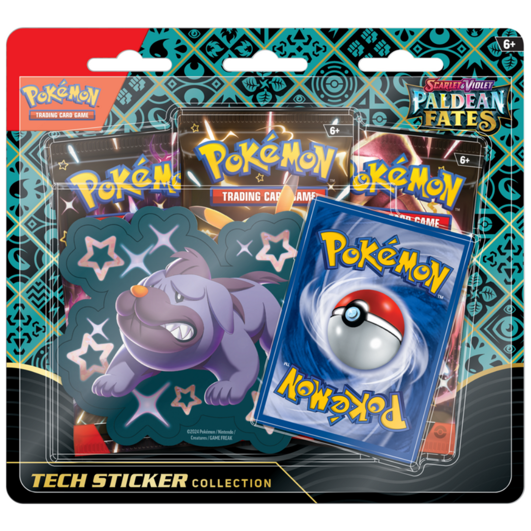 Pokemon SV045 Paldean Fates Tech Sticker Collection