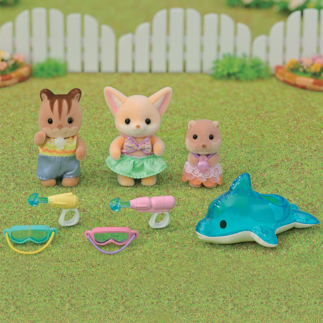 Calico Critters Nursery Friends -Pool Fun Trio