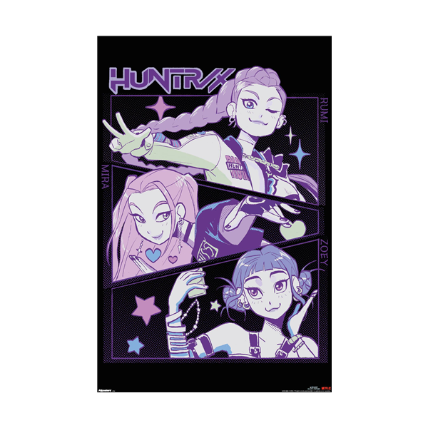 KPOP Demon Hunters Poster Assortment