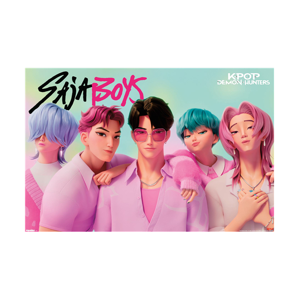 KPOP Demon Hunters Poster Assortment