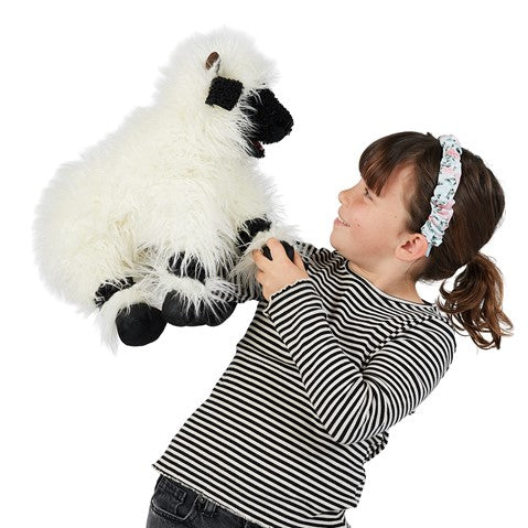 Folkmanis Valais Blacknose Sheep Hand Puppet
