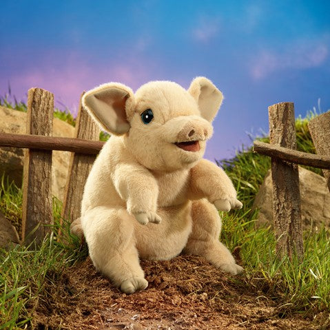 Folkmanis Piggy Hand Puppet