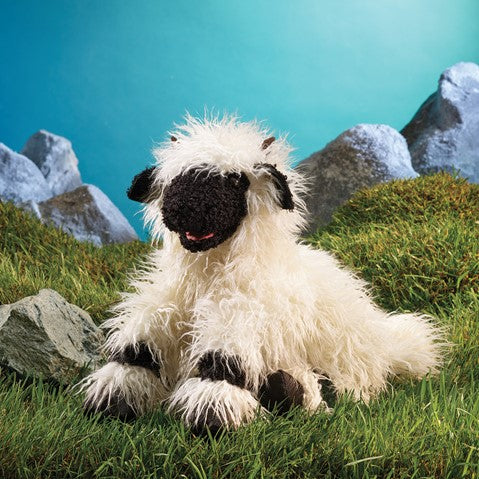 Folkmanis Valais Blacknose Sheep Hand Puppet
