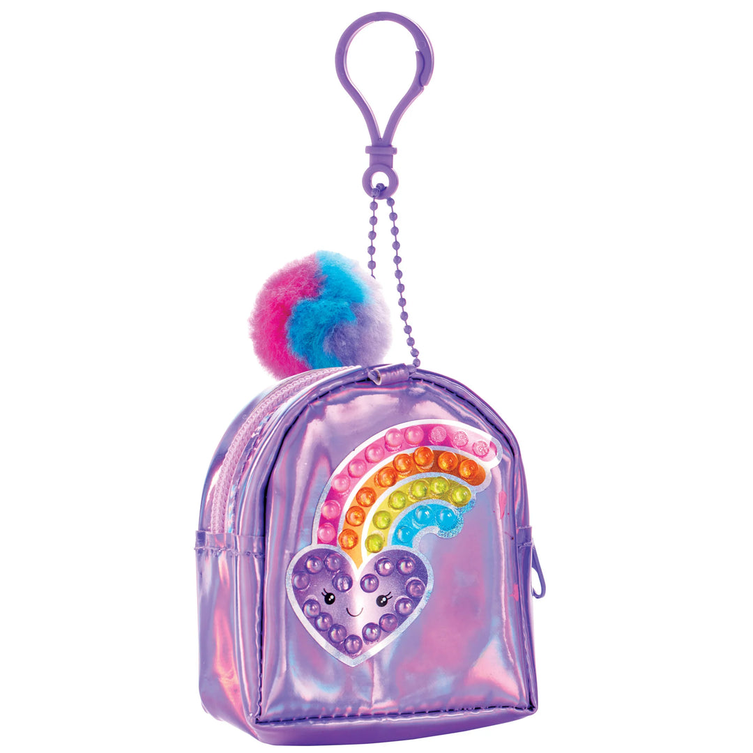 Bubble Gems Backpack Keychains