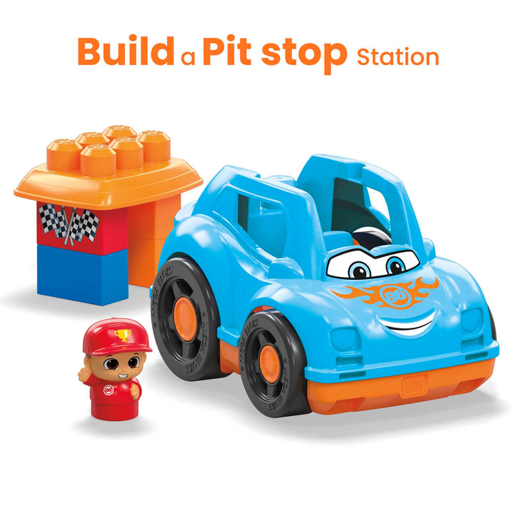 Mega Bloks Ricky Race Car