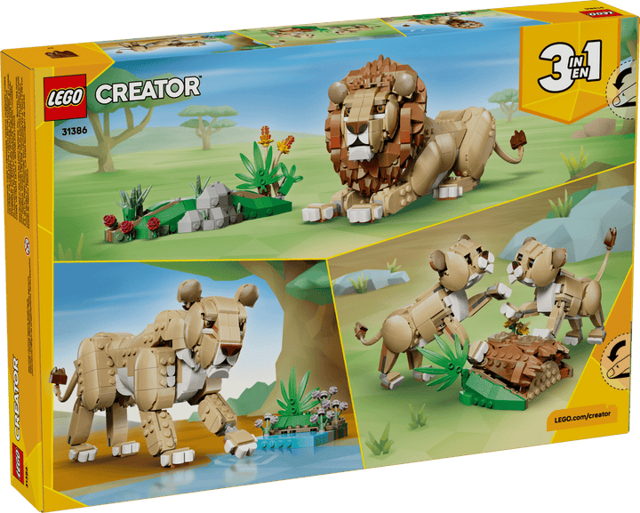 LEGO® Creator 3 in 1 Wild Animals: Majestic Lion