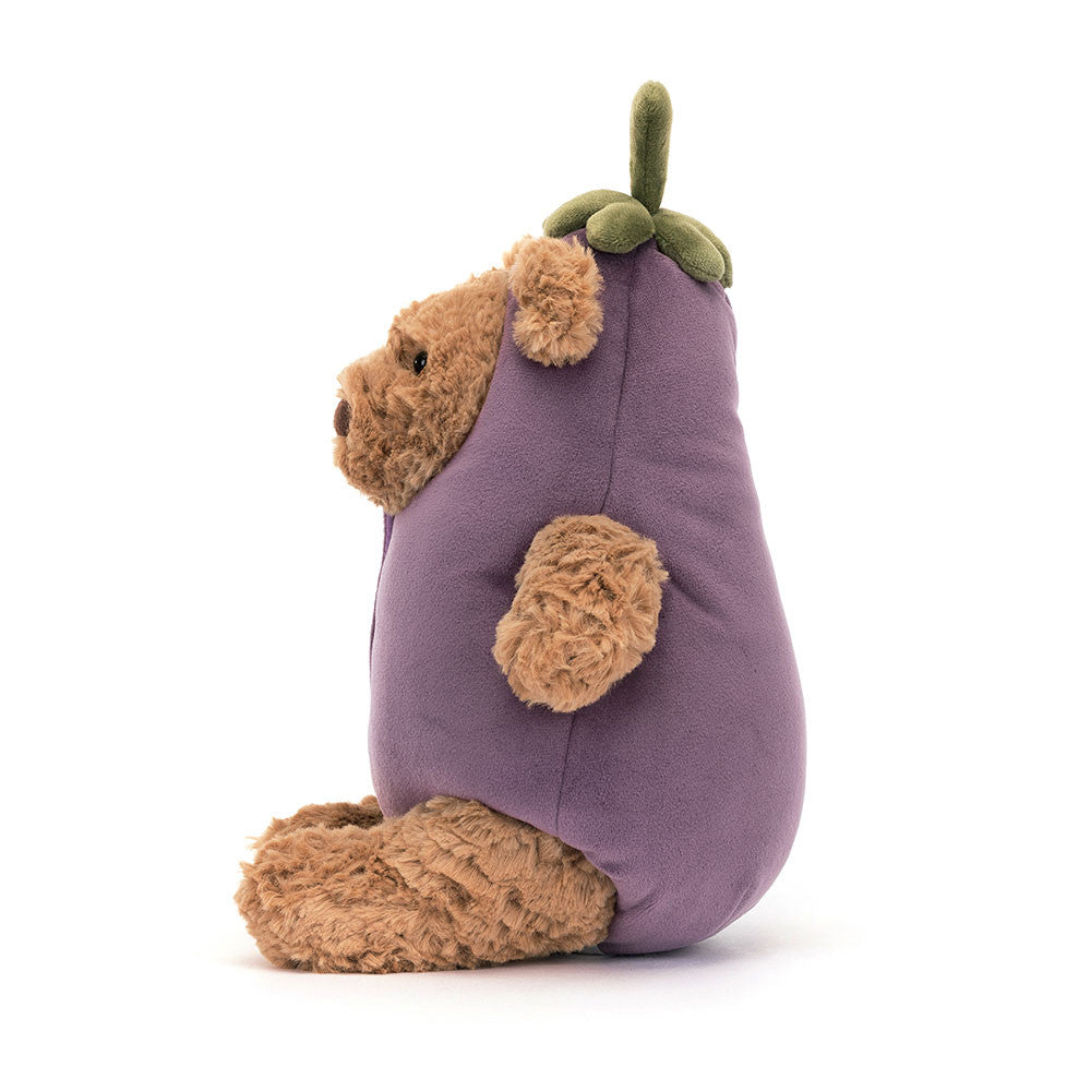  Bartholomew Bear Aubergine ナスくま Bartholomew Bear Aubergine - Official Jellycat