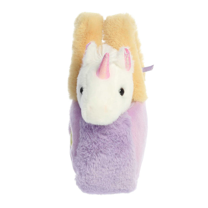 Fancy Pals  Pastel Clouds Unicorn 7"  Plush & Celestial Carrier Set