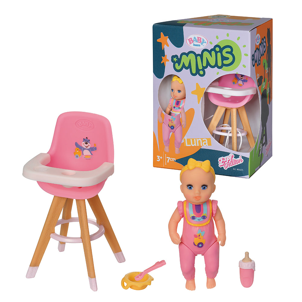 Baby Born Minis Playset High Chair Toytown Toronto