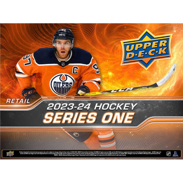 2023-24 Upper Deck Hockey Series 1 Starter Binder Set