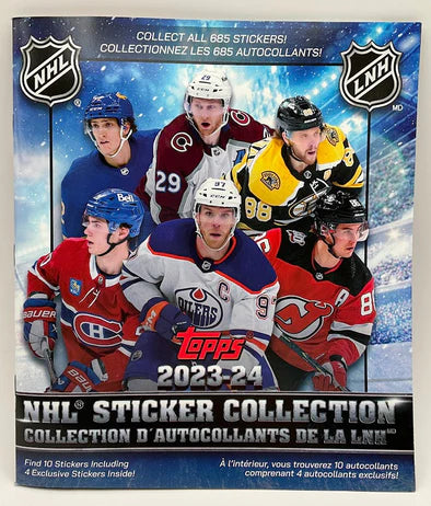 2023-24 Topps NHL Sticker Album