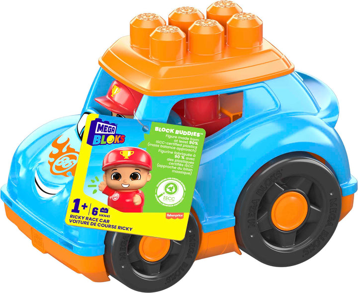 Mega Bloks Ricky Race Car
