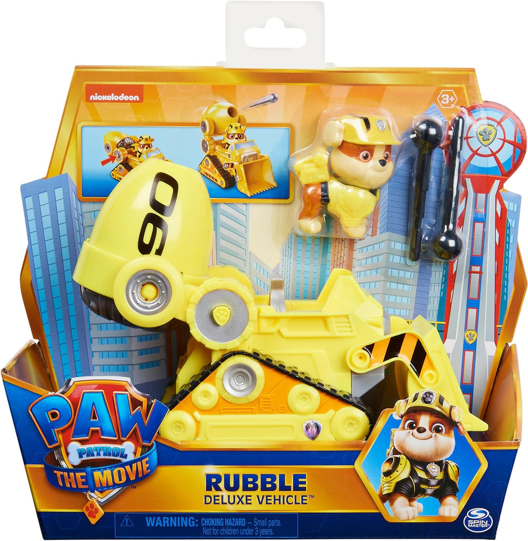 Paw Patrol The Movie Rubble Deluxe Vehicle