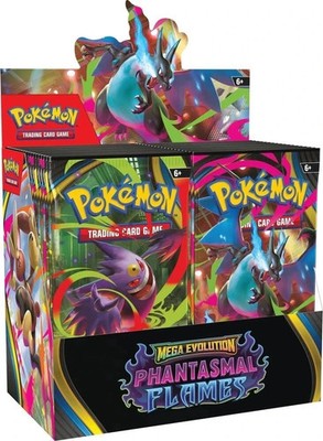Pokemon ME02 Phantasmal Flames Booster Pack LIMIT 6 PACKS PER CUSTOMER