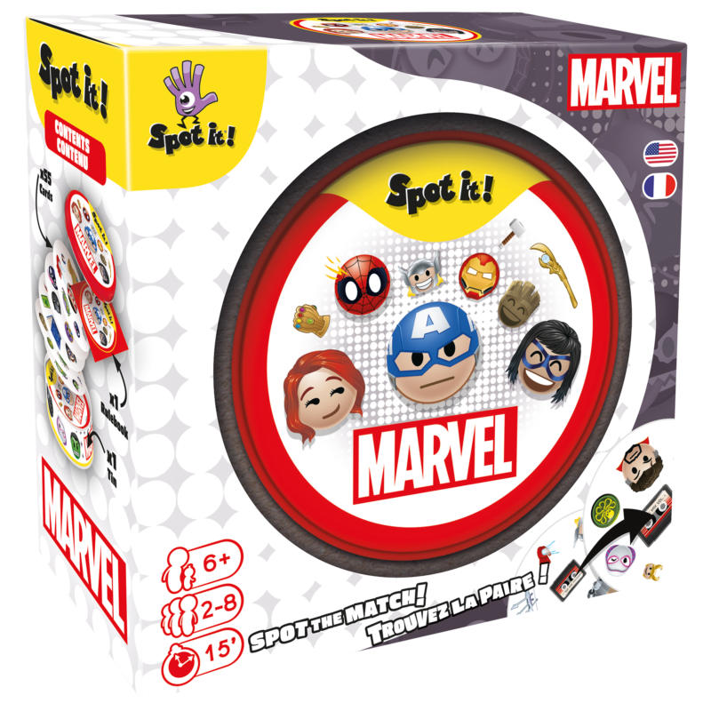 Spot It! Marvel