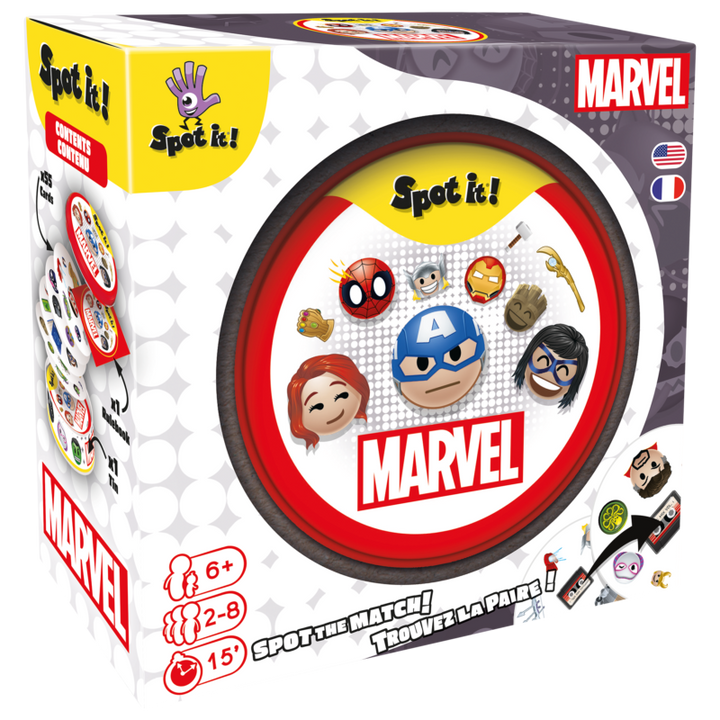 Spot It! Marvel
