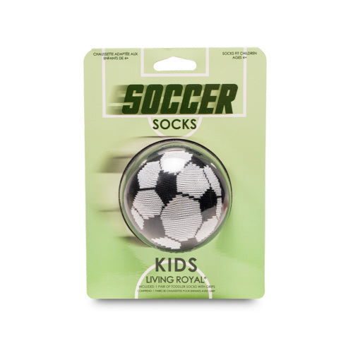 Soccer 3D Kids Crew Socks