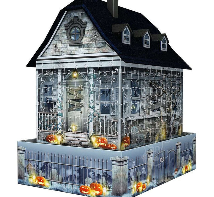 Ravensburger 3D Halloween Haunted House Night Edition Puzzle