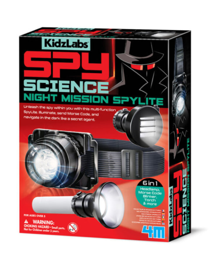 4M Kidzlabs Spy Science Night Mission Spylite