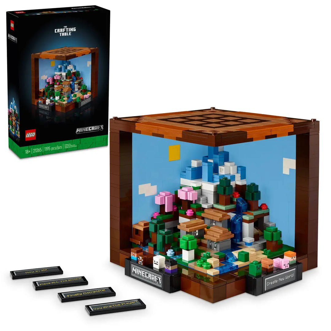 Lego® Minecraft® The Crafting Table Toytown – Toytown Toronto