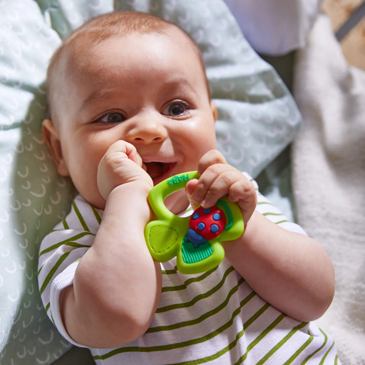 Shamrock Silicone Teether