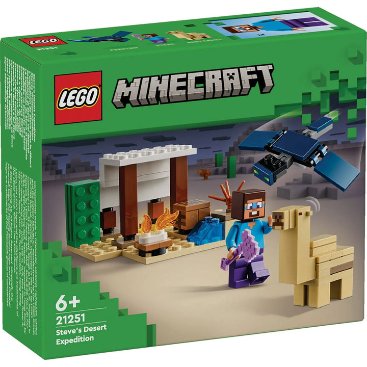 Lego Minecraft Steve's Desert Expedition