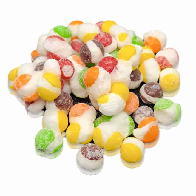 Sour Rainbow Clouds Freeze Dried Sour Rainbow Candy