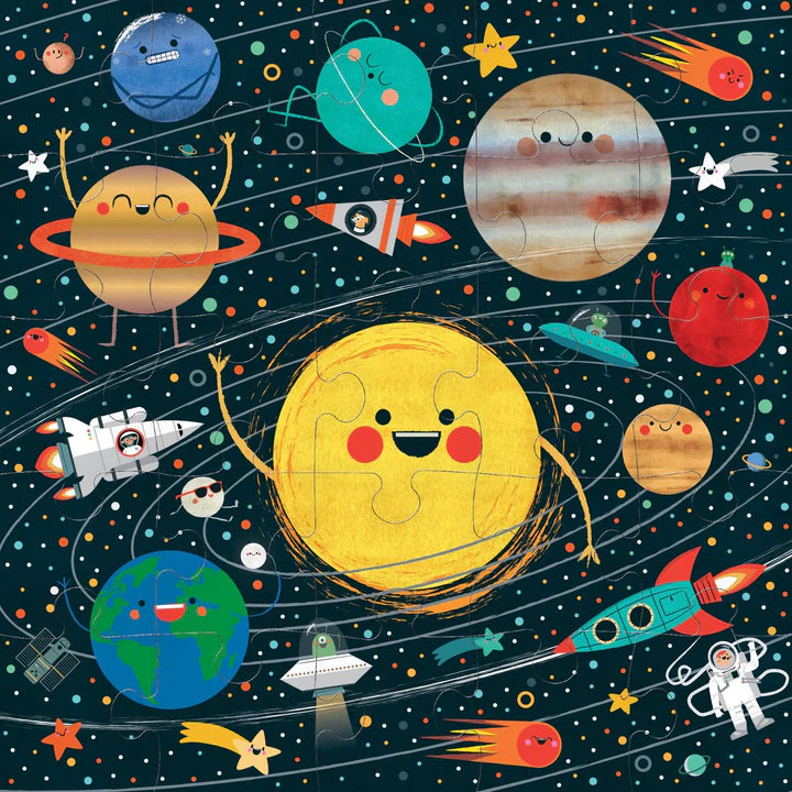 Solar System Jumbo Puzzle 25pc