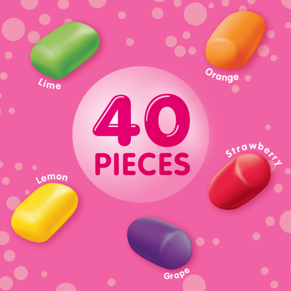 Hubba Bubba Mini Gum In Skittles