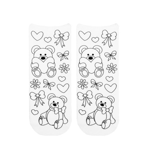 Living Royal Kid's Colour-in Socks Assorted Styles