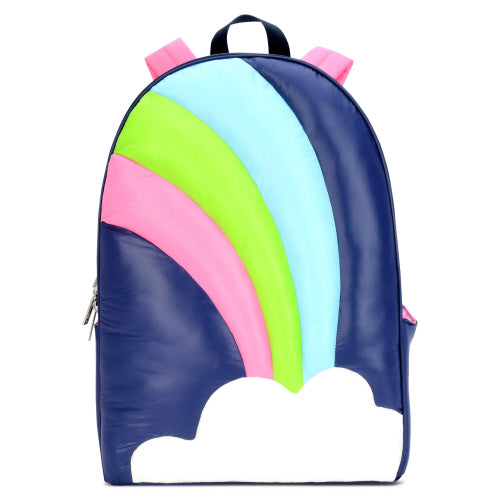 Iscream Rainbow Cloud Puffer Backpack