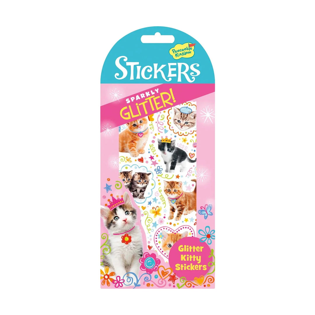 Glitter Stickers Kitties