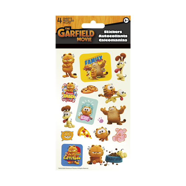 Garfield Movie Stickers