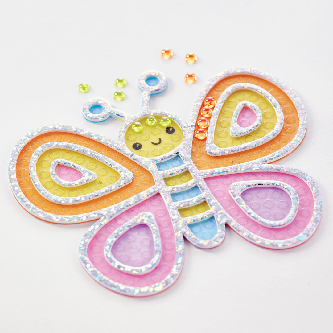 Bubble Gems Super Sticker Butterfly