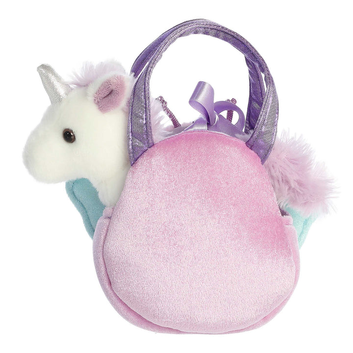 Fancy Pals  Lil Butterfly Plush 7" Unicorn with Butterfly Carrier Set