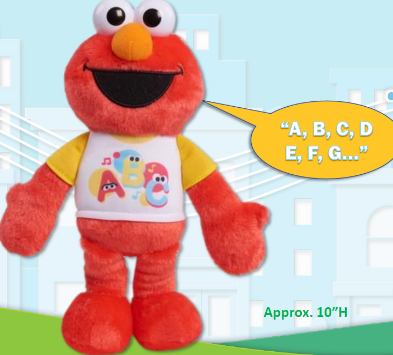 Singing Fun Elmo 10"