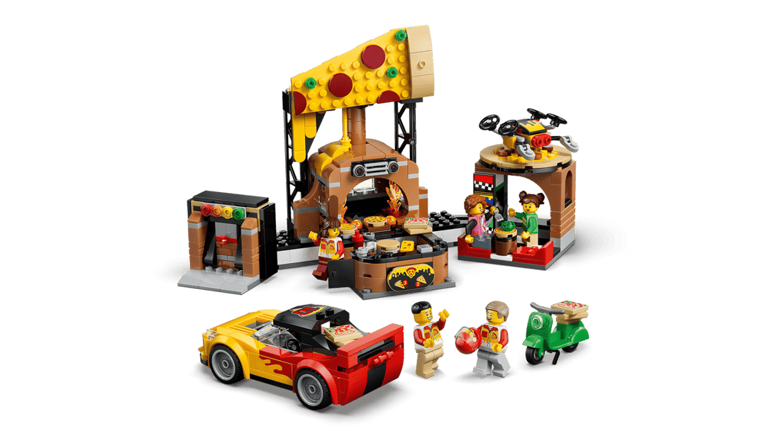 LEGO® City Pizza Delivery Experience with Vehicles