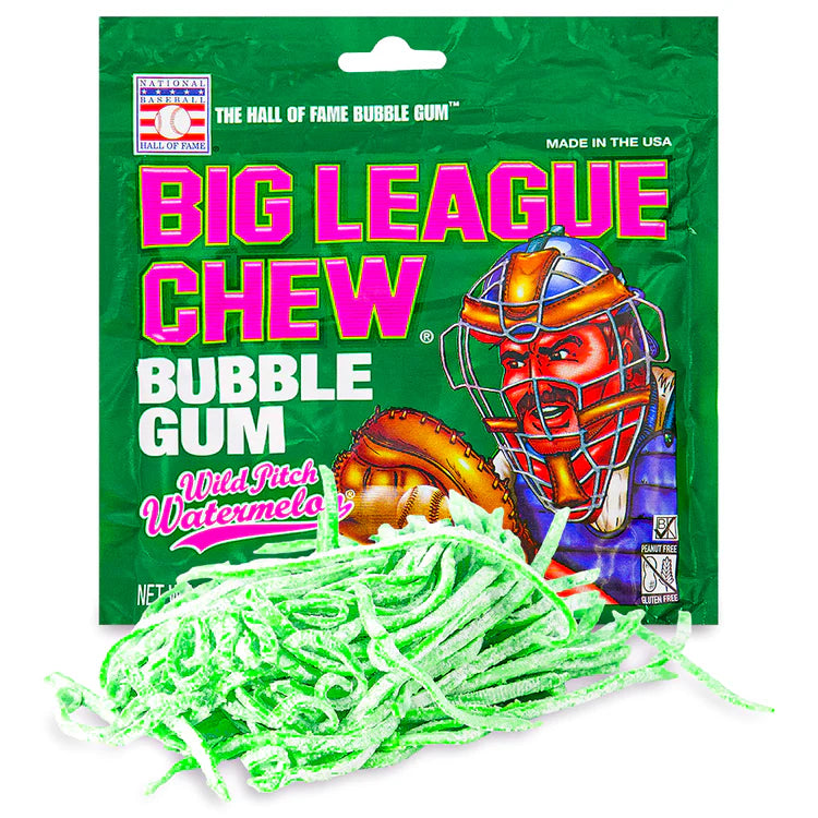 Big League Chew Bubble Gum Watermelon