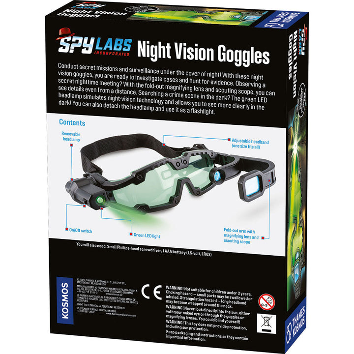 Spy Labs: Night Vision Goggles