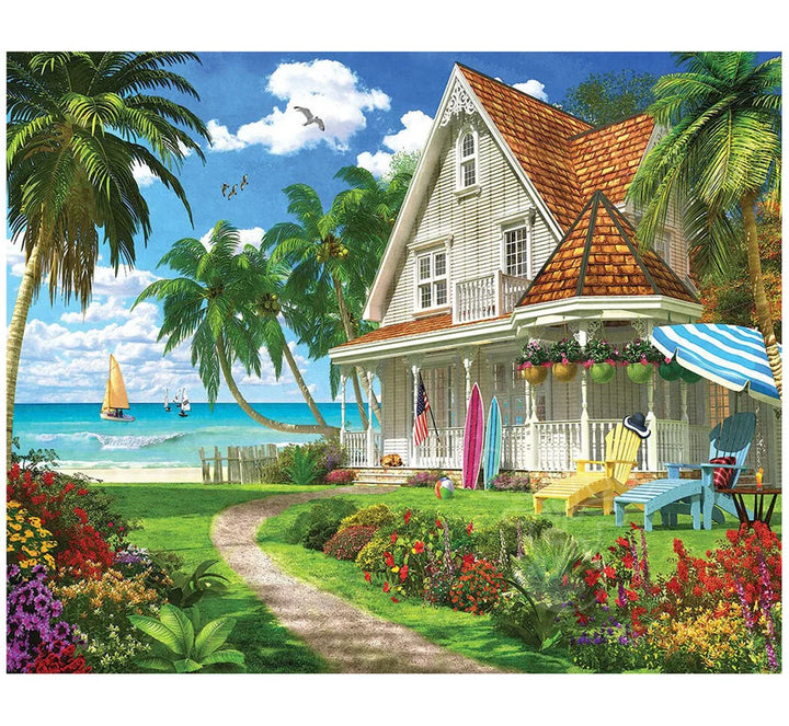 White Mountain Beach House 1000Pc Puzzle