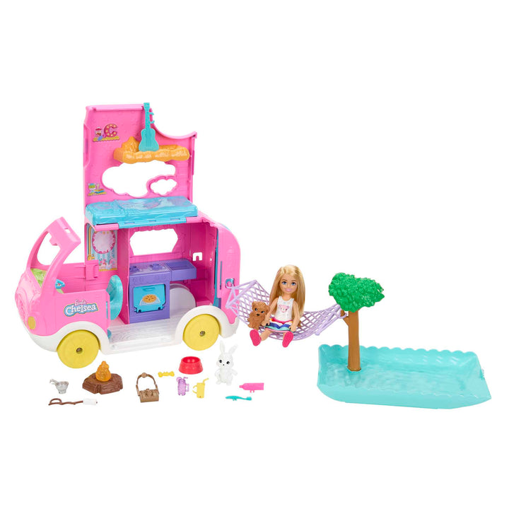 Barbie Chelsea 2-In-1 Camper Playset