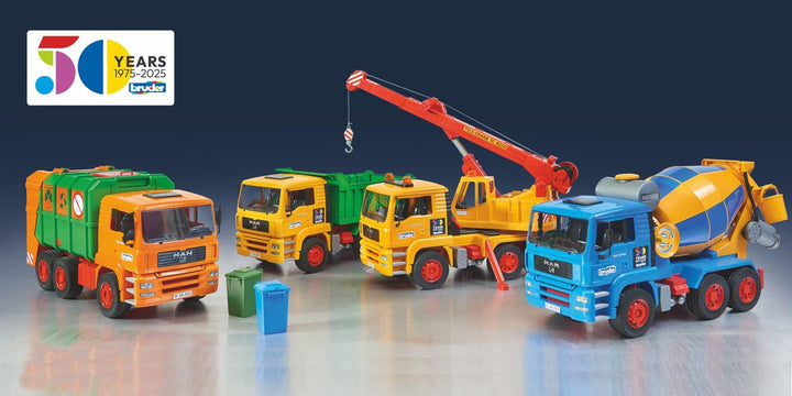 Bruder 50th Anniversary MAN TGA Tip Up Truck