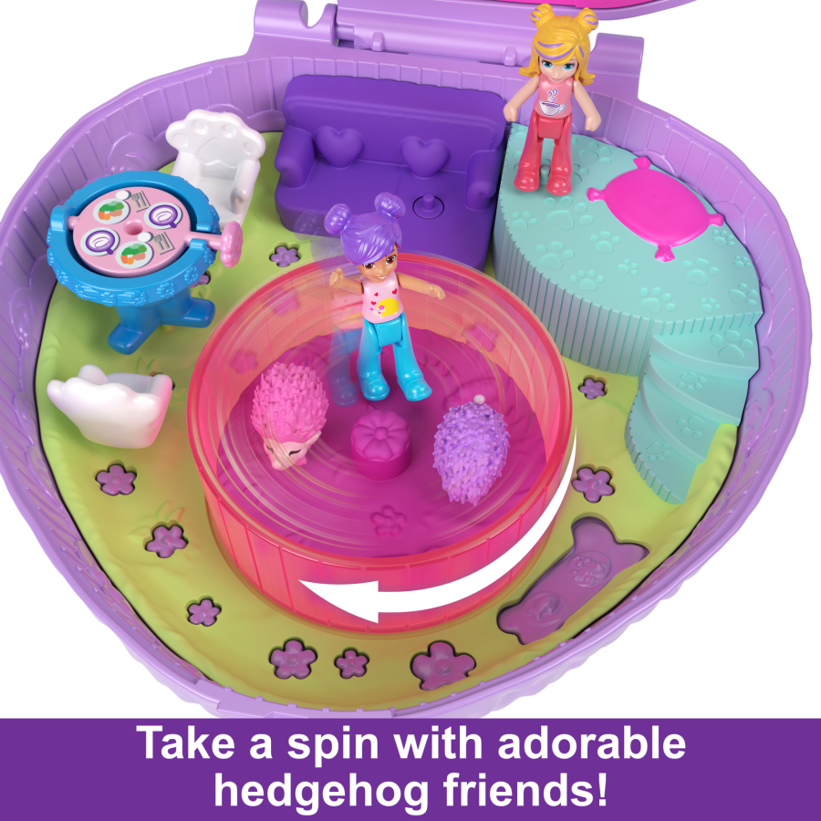 Polly Pocket Hedgehog Cafe Compact